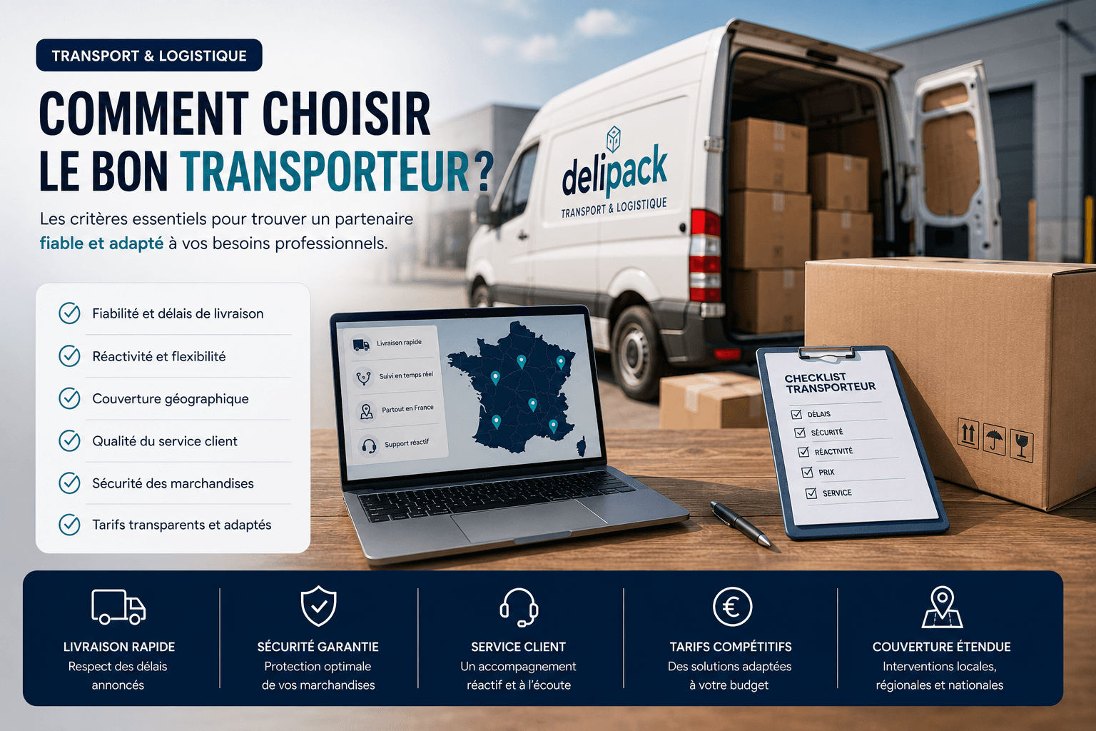 Comment choisir un transporteur pour votre entreprise ?