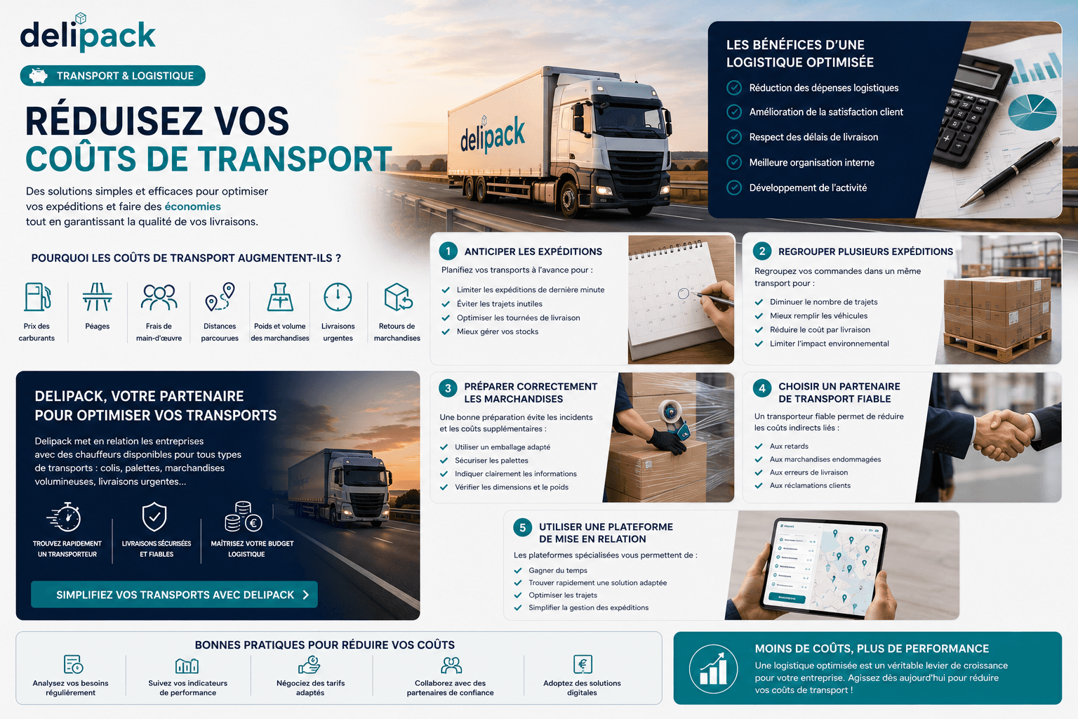 Comment réduire les coûts de transport de votre entreprise ?
