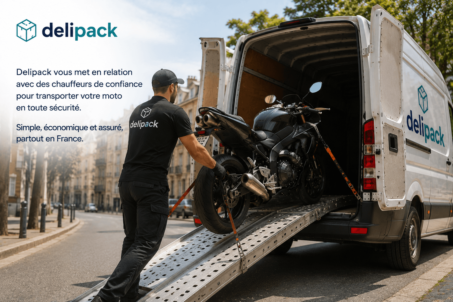 Comment transporter une moto ou un scooter sans plateau ?